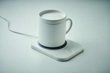 Logotrade promotional gift image of: Wireless charger mug warmer set
