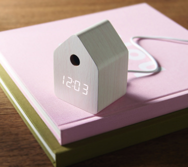 Logotrade promotional gift picture of: MDF cuckoo alarm clock