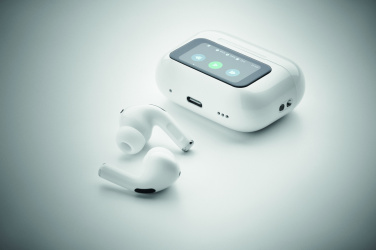 Logo trade promotional gifts image of: ABS TWS earbuds