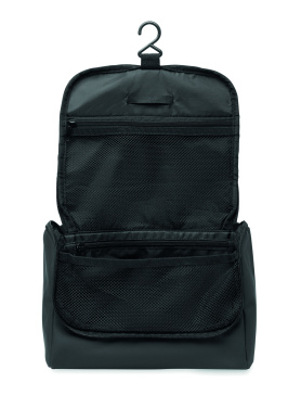 Logo trade promotional products image of: Cosmetic hanging bag in PU