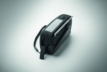 Logotrade promotional merchandise picture of: Portable radio SOS with LED torch