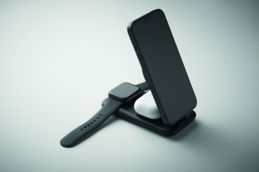 Logotrade promotional products photo of: 3 in 1 wireless charger 15W