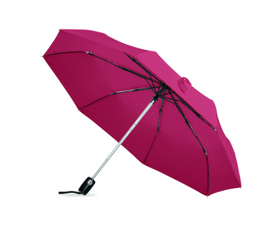 Logo trade promotional giveaways picture of: Luxe 21inch windproof umbrella