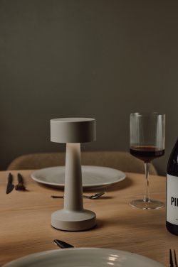 Logo trade promotional merchandise photo of: VINGA Maris RCS recycled ABS table lamp