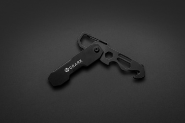 Logotrade promotional merchandise photo of: Gear X foldable EDC tool with carabiner and parcel cutter