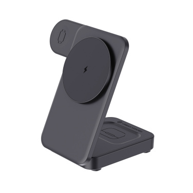 Logo trade promotional products picture of: Urban Vitamin Arcadia RCS rplastic 15W 3in1 magnetic charger