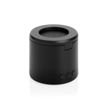 Logo trade promotional giveaways picture of: Magpulse RCS recycled plastic 3W speaker w/magnetic holder