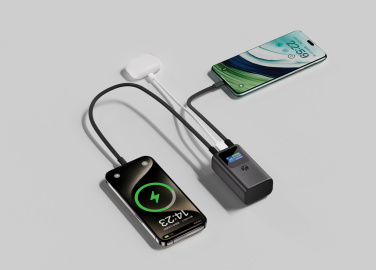 Logotrade promotional gift image of: Urban Vitamin Campbell 55W 10.000mAh pocket powerbank