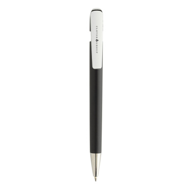 Logo trade corporate gift photo of: Glide GRS certified R-ABS Metal Clip Pen