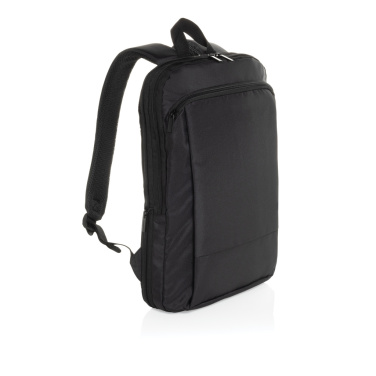 Logotrade advertising products photo of: Flexpack Aware™ RPET Expandable Slim 15.6" Laptop Backpack