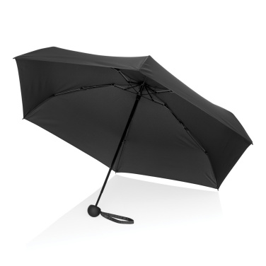 Logotrade advertising products photo of: 19.5" Aware™ RPET super mini manual 190T Pongee umbrella
