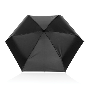 Logo trade promotional products picture of: 19.5" Aware™ RPET super mini manual 190T Pongee umbrella