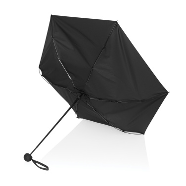 Logo trade corporate gifts picture of: 19.5" Aware™ RPET super mini manual 190T Pongee umbrella