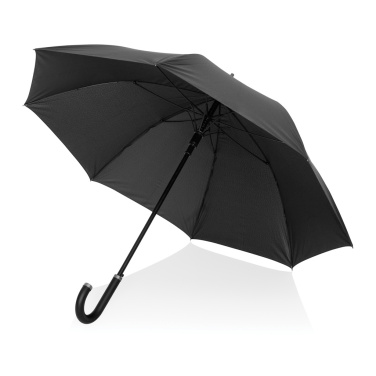 Logotrade promotional merchandise photo of: Swiss Peak Vero Aware™ RPET 25” umbrella w luxe handle