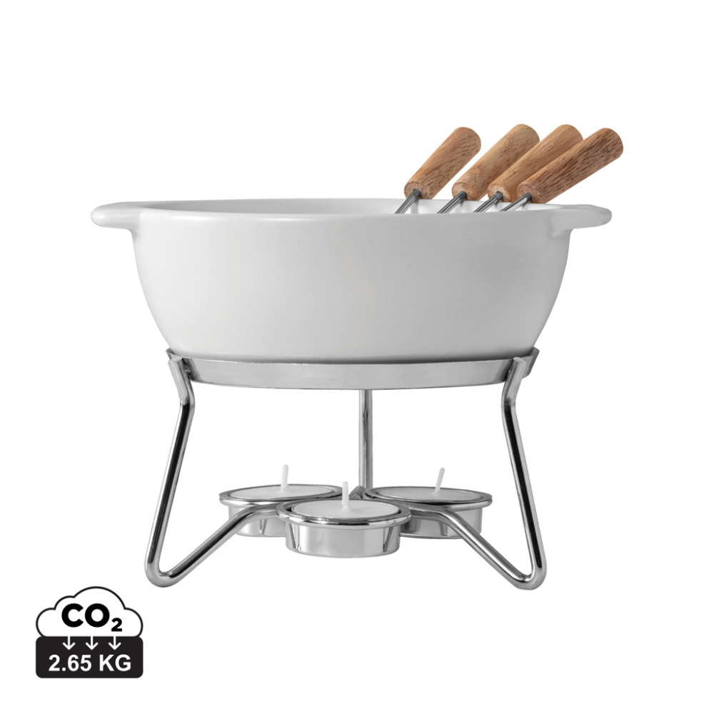 Logotrade promotional giveaway picture of: BOSKA Cheese Fondue Set Party - 750 ml