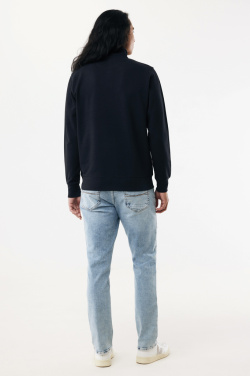 Logotrade corporate gift picture of: IQONIQ Elgon recycled cotton quarter zip sweater