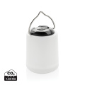 Limio RCS recycled plastic portable re-chargeable table lamp, white