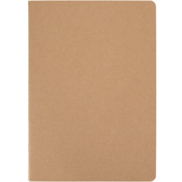 Logotrade promotional products photo of: Slyk A5 kraft cahier notebook with ruled pages