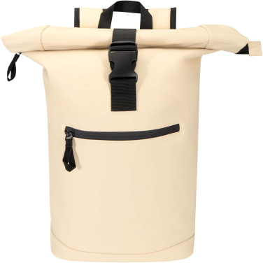 Logo trade business gift photo of: Resi Plus 15" GRS recycled roll-top backpack 18L