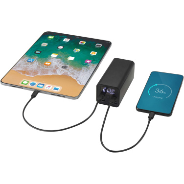 Logotrade promotional gifts photo of: Acamar 20.000 mAh 70W recycled aluminium laptop power bank