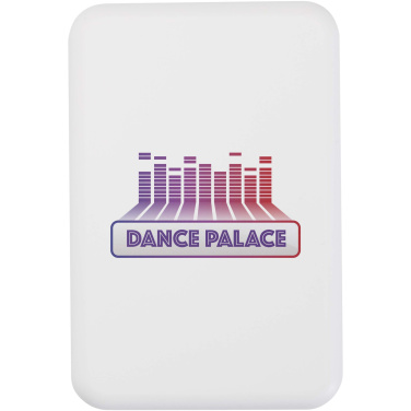 Logotrade promotional item picture of: Acrab 5000 mAh 15W magnetic wireless power bank with 20W PD - made from recycled plastic