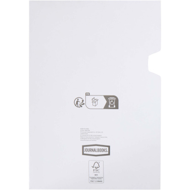 Logo trade business gift photo of: Alder A5 hard cover notebook