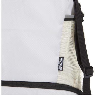 Logo trade advertising product photo of: Nomad GRS recycled sports drawstring bag with bottom compartment 18L