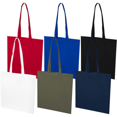 Logo trade promotional gifts image of: EcoSeal GRS recycled nonwoven convention tote bag 6L