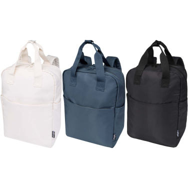 Logotrade promotional item image of: Trip 14” Aware™ recycled travel laptop backpack 9L