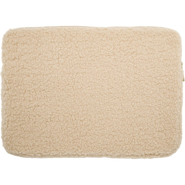Logo trade promotional products picture of: Bear 13" GRS recycled sherpa laptop sleeve 2L