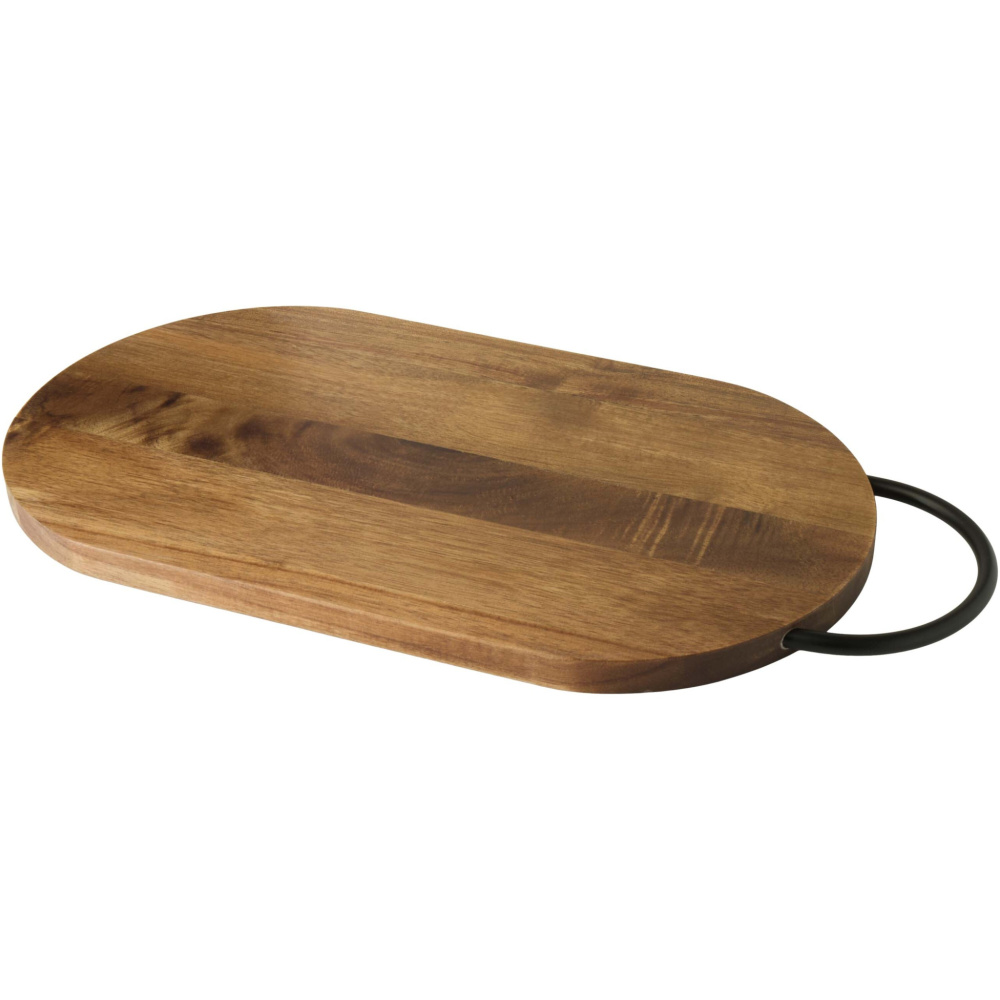 Logo trade promotional giveaway photo of: Julienne acacia wood chopping board with handle