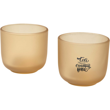 Logo trade corporate gift photo of: Male 200 ml glass cups - set of 2