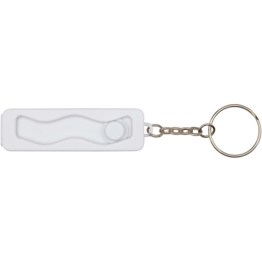 Logo trade promotional item photo of: Aggia recycled plastic phone stand with fidget toy