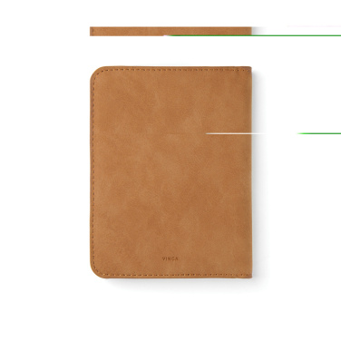 Logo trade promotional giveaways picture of: VINGA Bosler RCS RFID passport cover