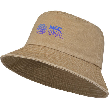 Logo trade promotional gift photo of: Mitica washed sun hat