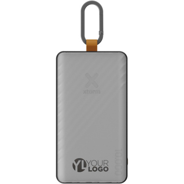 Logo trade promotional item photo of: Xtorm XG2S101 Go2 10.000 mAh 15W solar power bank with light