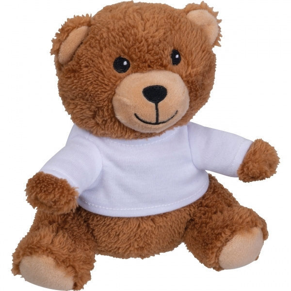 Logotrade promotional giveaways photo of: Plush teddy bear HELSINKI