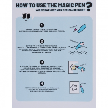 Logotrade promotional gifts photo of: Watercoloring Book ANGERS