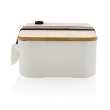 Logo trade promotional products image of: RCS RPP lunchbox with bamboo lid