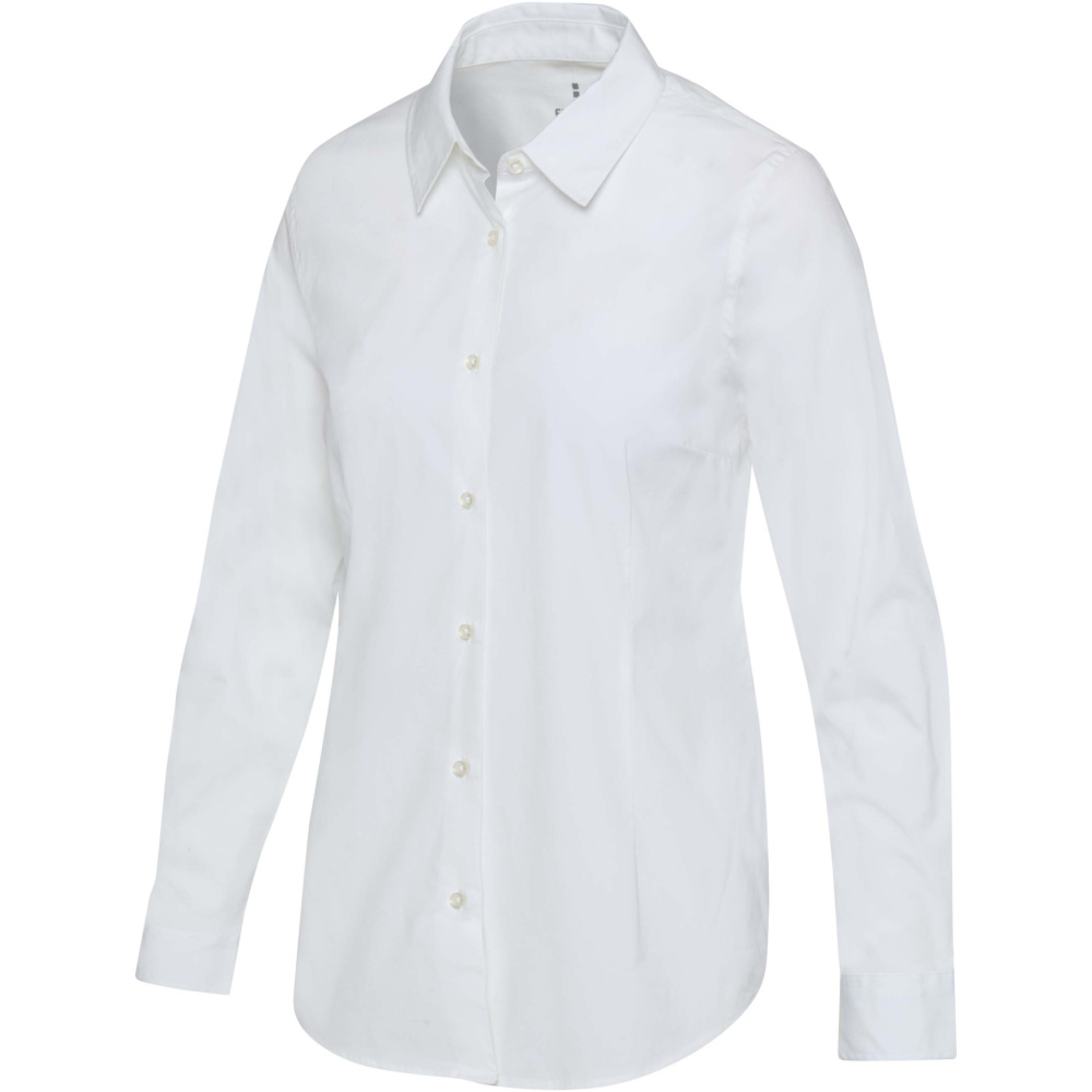 Logo trade business gift photo of: Carnelian poplin women's shirt