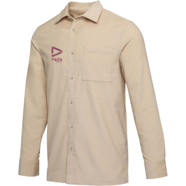 Logo trade advertising product photo of: Alum corduroy unisex shirt
