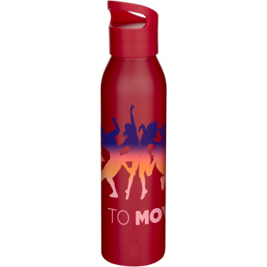 Logo trade promotional merchandise image of: Sky 650 ml RCS recycled single wall stainless steel water bottle