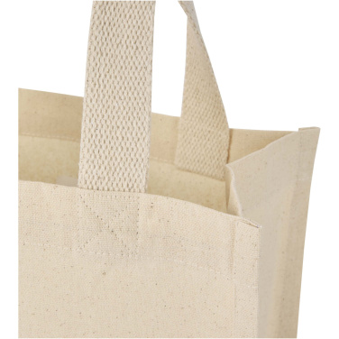 Logotrade promotional product picture of: Odessa 220 g/m² GRS recycled cotton mini gusset tote bag 9L