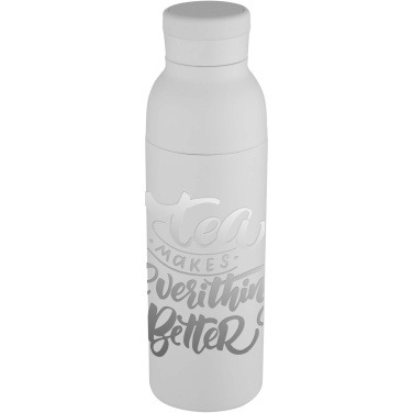Logotrade promotional merchandise picture of: Illuminate 650 ml RCS recycled stainlesss steel double wall insulated water bottle