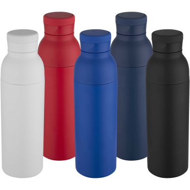 Logo trade promotional merchandise photo of: Illuminate 650 ml RCS recycled stainlesss steel double wall insulated water bottle