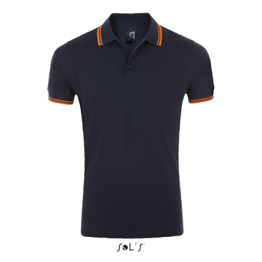 Logotrade promotional item picture of: PASADENA men polo 200g