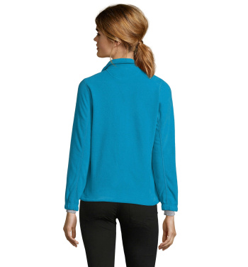 Logo trade promotional giveaway photo of: NORTH WOMEN ZIPPED FLEECE