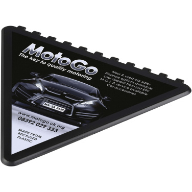 Logotrade advertising products photo of: Frosty triangular recycled plastic ice scraper