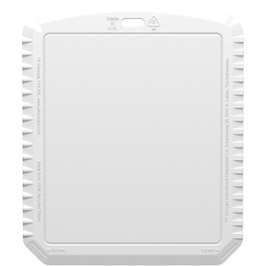 Logo trade promotional gift photo of: Thrym rectangular recycled plastic ice scraper