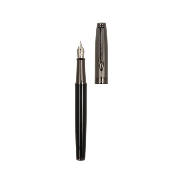 Logo trade promotional giveaways picture of: Writing set with ballpoint pen and fountain pen ODETTE Pierre Cardin
